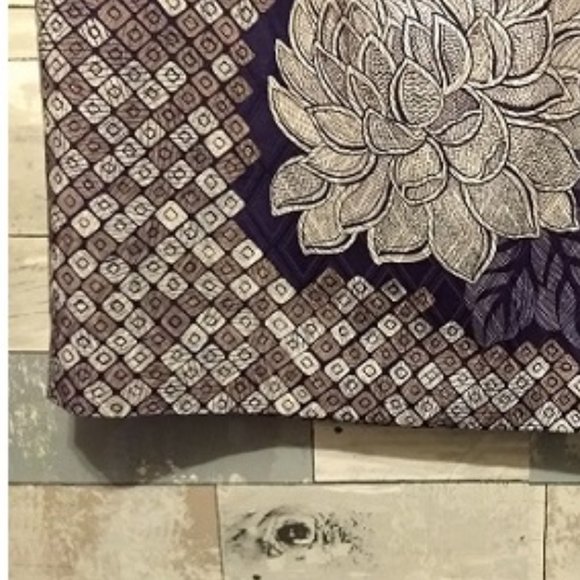 Talbots Floral Silk Cotton Blend Lined Skirt Size 6 - Picture 5 of 15